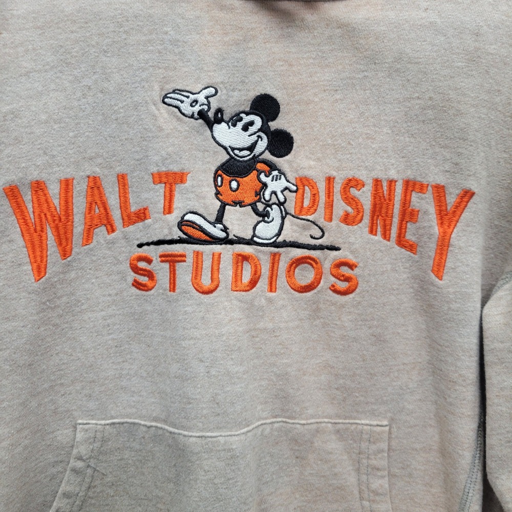 Walt Disney Studios Disney 100‎ Mickey Mouse Hoodie Sweatshirt Mens S *FLAW - Picture 3 of 10